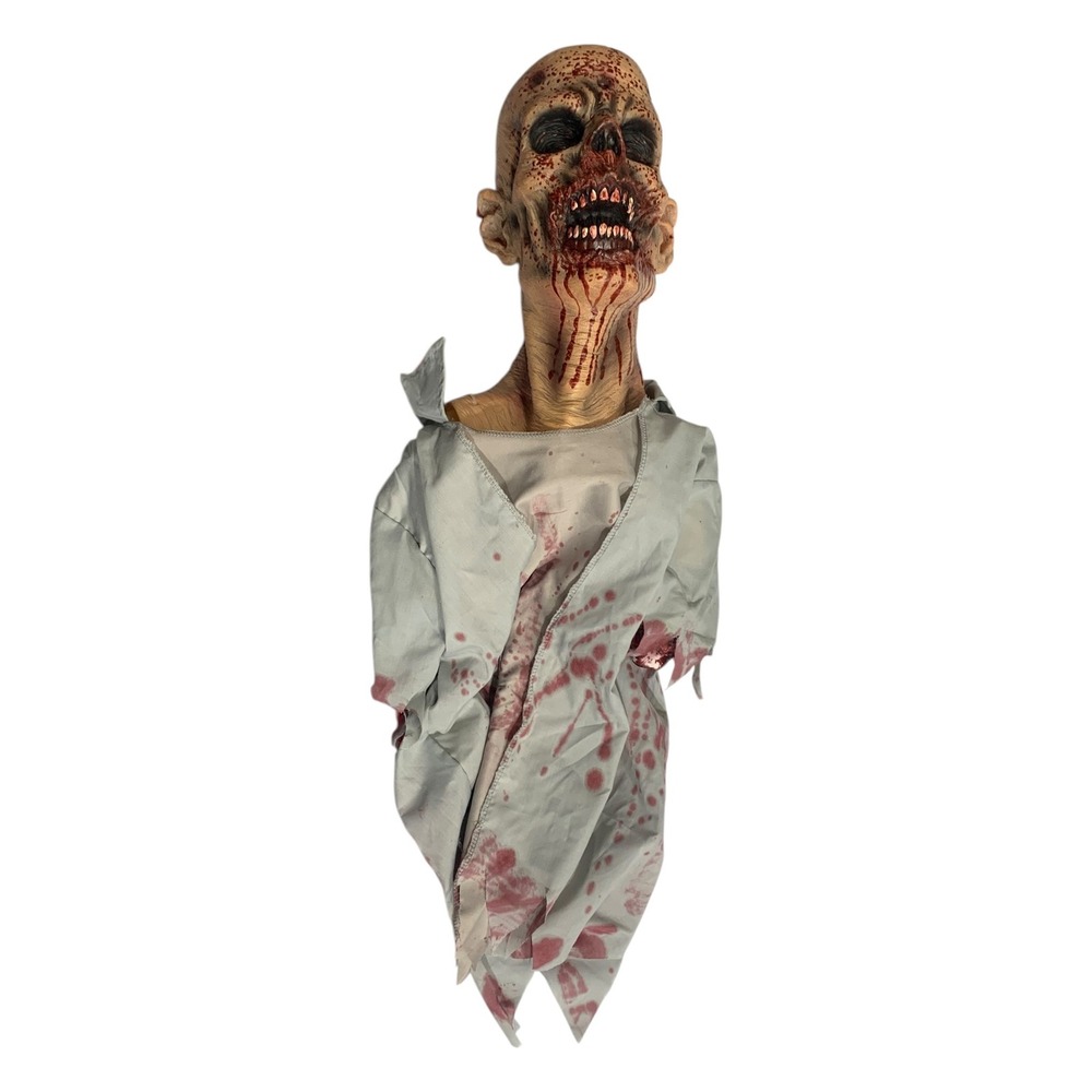 Creepy Zombie Prop Halloween Horror Scary‎ Latex Mask Spooky Grim Reaper
